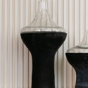 SPINDLE GLASS VASE - TALL