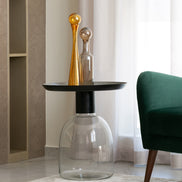LUXE GLASS TABLE - TALL