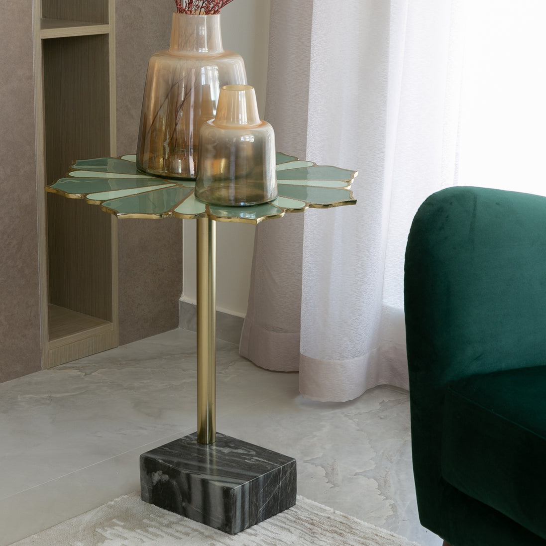 LOTUS METAL TABLE