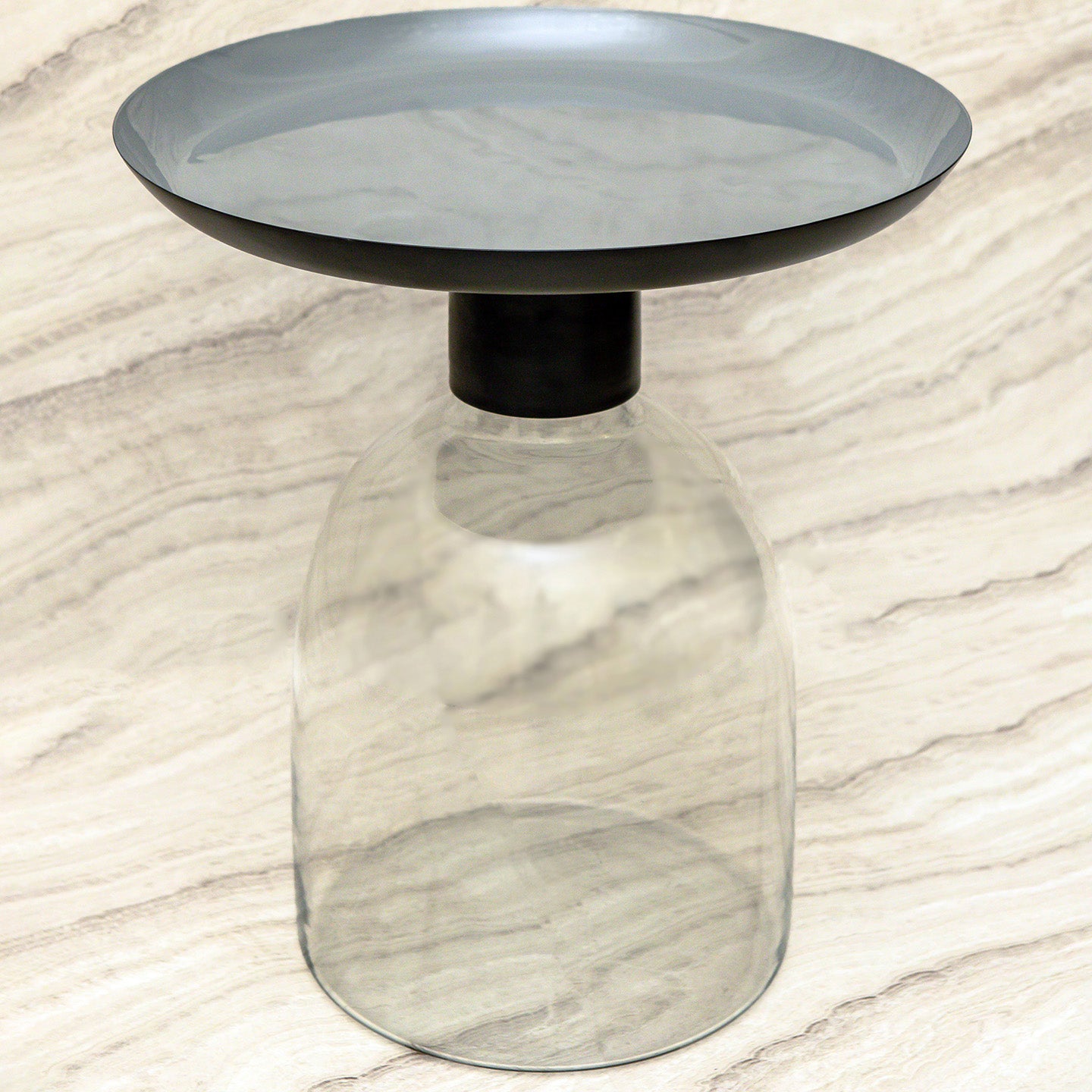 LUXE GLASS TABLE - TALL