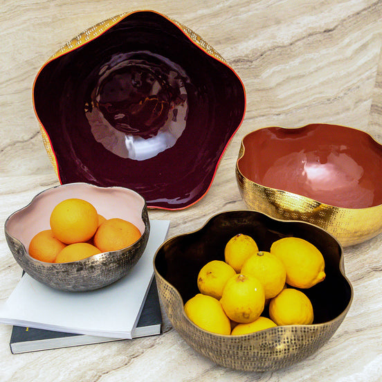 VISTOSO METAL BOWL SET