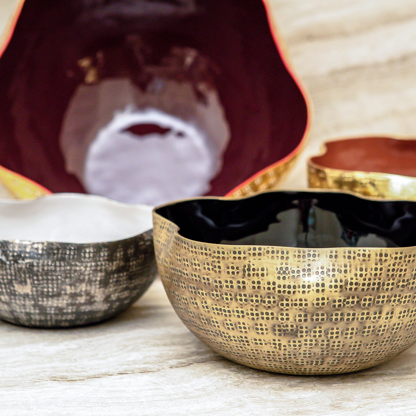 VISTOSO METAL BOWL SET